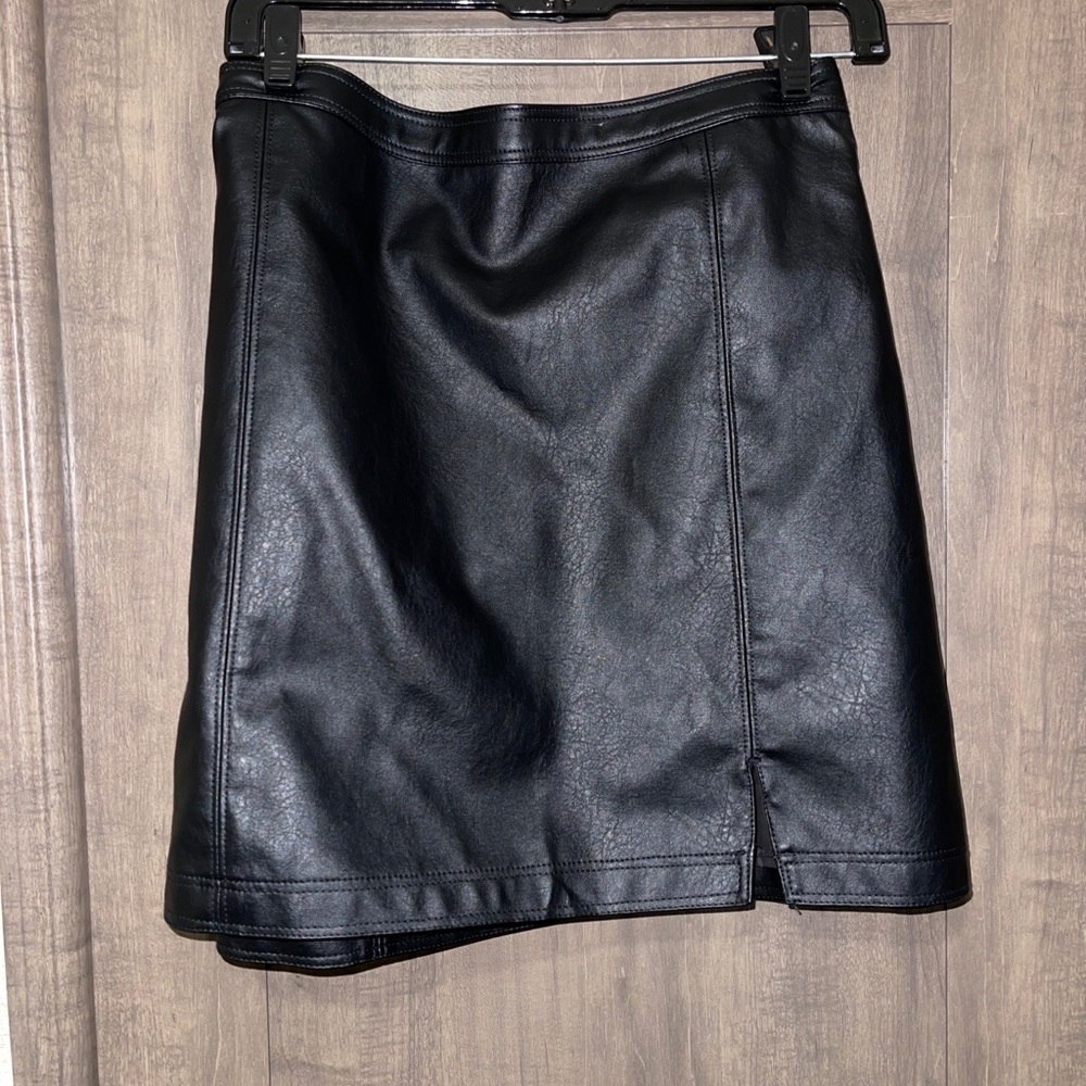 Abercrombie and Fitch Leather Skirt Sz.14
